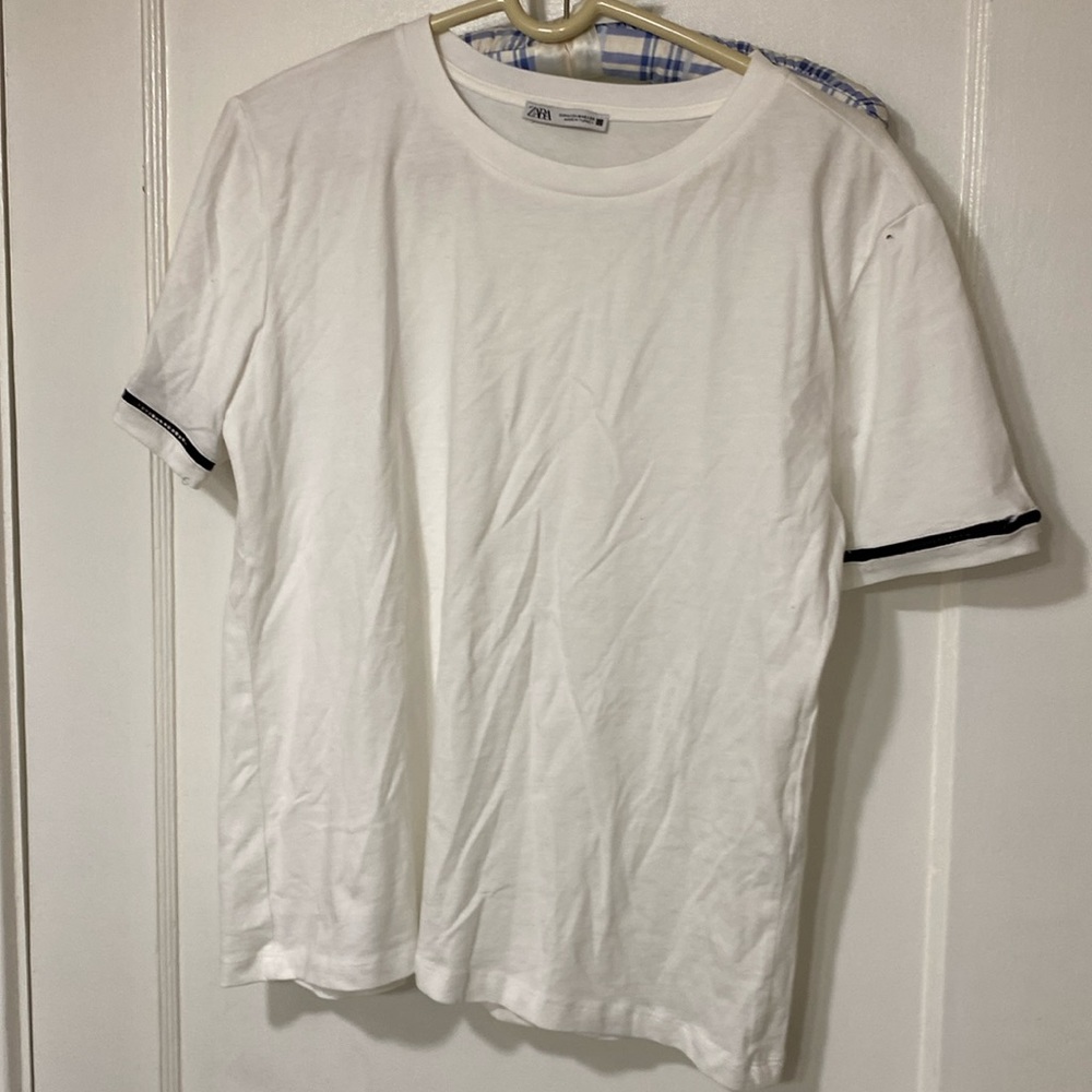 Zara white shirt
